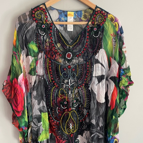 Agua Bendita hand headed cover up - Picture 5 of 16